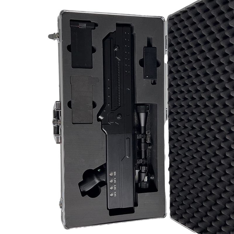  雄关区手持便携式枪型低空防御反制四通道B型