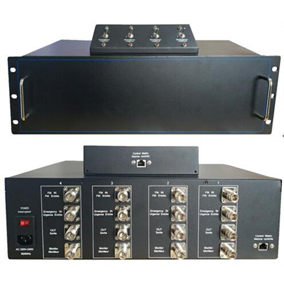  雄关区FM应急广播插播控制器